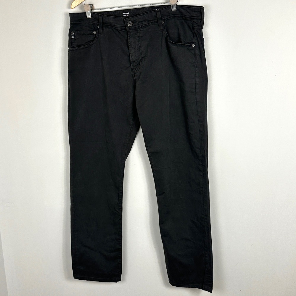 Adriano Goldshmied Tellis Black Jeans Modern Slim Fit Mens Size 38 Denim